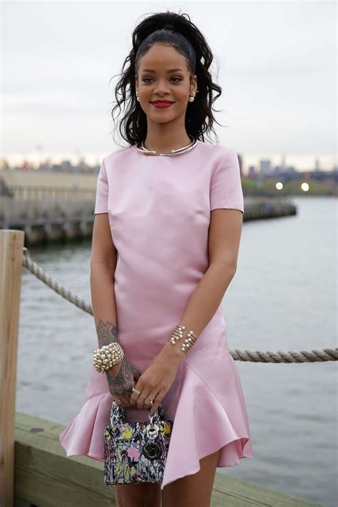 rihanna in dior